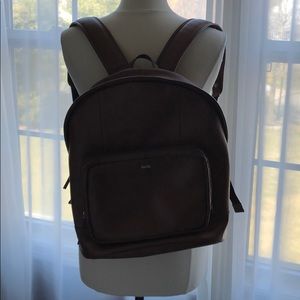 Cole Haan brown leather back pack